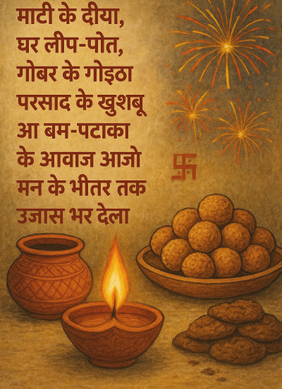 Diwali Traditions in Earthy Hues